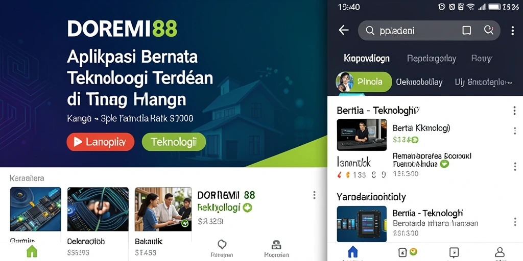 Tampilan antarmuka DOREMI88 yang informatif dan menarik.