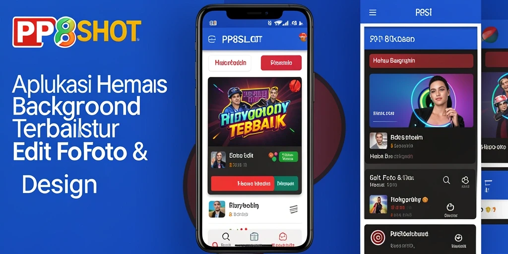 Antarmuka PP8SLOT untuk hapus background yang sederhana dan efektif.