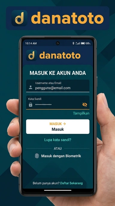 Masuk Akun danatoto untuk Pengguna Android